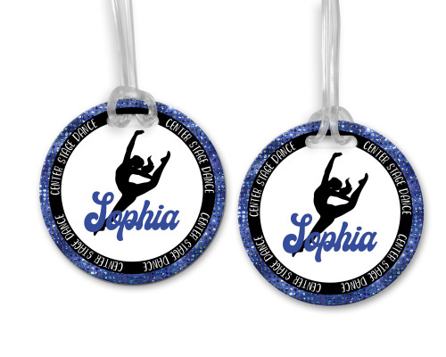 Center Stage Round Bag Tag
