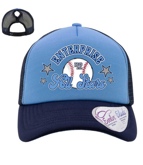Enterprise All Stars Trucker Ponytail Hat