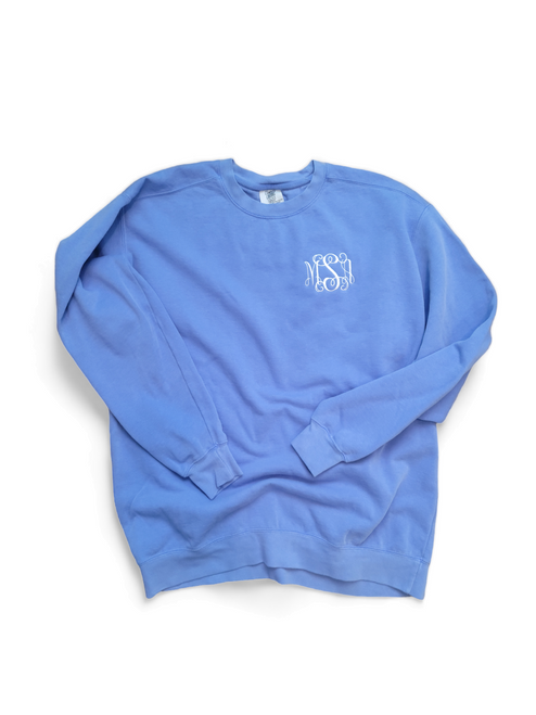 Embroidered Comfort Color Sweatshirt