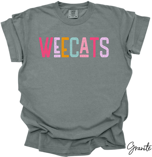 Weecats Comfort Colors T Shirt - Youth & Adult Sizes