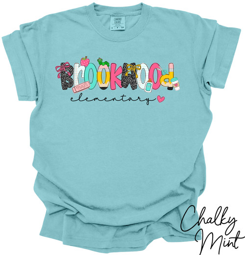 Brookwood Doodle Comfort Colors T Shirt - Youth & Adult Sizes
