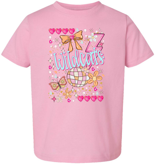 Preppy Pink Wildcats INFANT & TODDLER Shirt