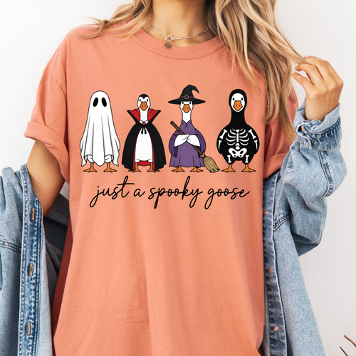 Just a Spooky Goose T-shirt