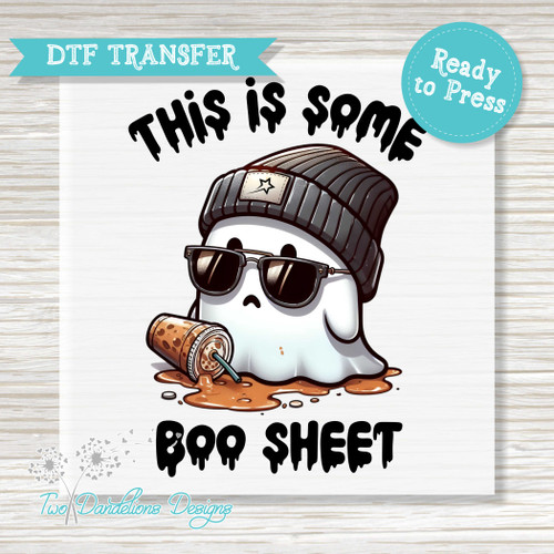 This is some boo sheet DTF TRANSFER