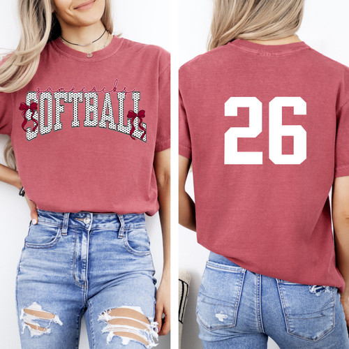 Gamecocks Softball Polka Dot t-shirt