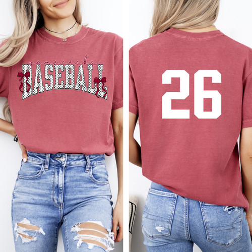 Gamecocks Baseball Polka Dot t-shirt