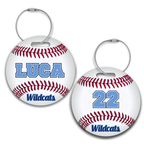 CUSTOM Baseball Bag Tag