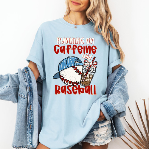 Baseball and Caffeine - Youth & Adult Sizes