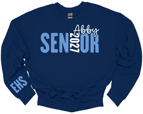 Custom Senior 2027 EHS Sweatshirt