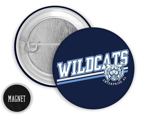 Wildcats BUTTON / MAGNET 2.25"