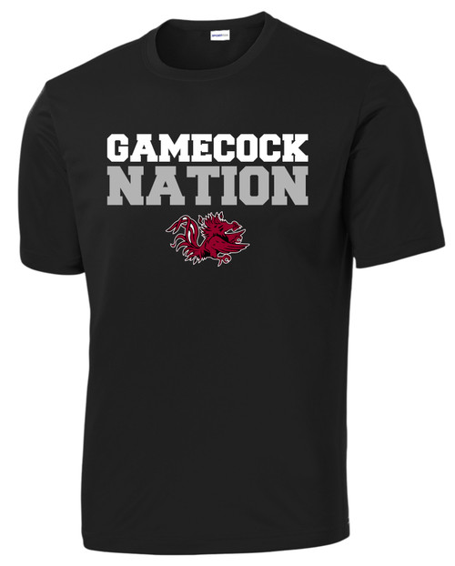 Gamecocks Nation Sport Tek T Shirt