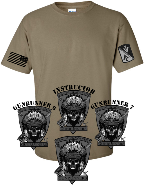Left Chest NO NAME on front of shirt