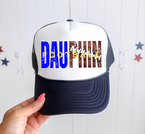 Dauphin Football Trucker Hat