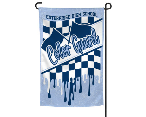 Wildcats Garden Flag - Color Guard