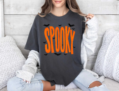 Spooky Halloween T Shirt - Youth & Adult Sizes