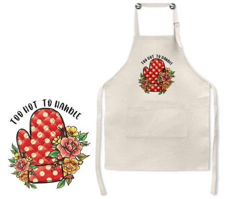 Too Hot To Handle Linen Apron