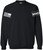 AVCOE Black Crewneck SS front