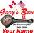 Gary's Run Pocket with Name (options 1, 5) GR2024-02