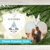 First Christmas as Mr & Mrs Ornament - Photo