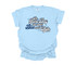 On Game Day We Wear Blue Comfort Color T Shirt