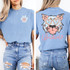Preppy Wildcat Comfort Color T Shirt