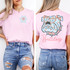 Preppy Bulldog Comfort Color T Shirt