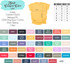 Paker Elementary Doodle Comfort Colors T Shirt - Youth & Adult Sizes