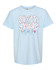 Preppy Floral Grade Comfort Colors T Shirt - Youth & Adult Sizes
