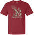 Duck Camo Gamecocks Comfort Color T Shirt