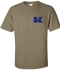 Right chest logo on front of shirt