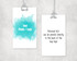 BLANK Rectangle Bag Tag