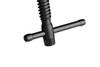 Capri Tools 12-Inch Heavy Duty All Steel Bar Clamp, 5-1/2-Inch Throat Depth, 2,645 lb Clamping Force