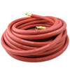 Continental Heavy-Duty All-Weather Rubber Air Hose, 3/8-Inch x 25-Ft , USA Made - Red