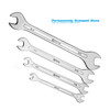 Capri Tools Super-Thin Open End Wrench Set, SAE, 1/4 to 3/4 in., 4-Piece