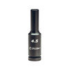 Capri Tools 4.5 mm Deep Impact Socket, 1/4-Inch Drive, 6-Point, Metric