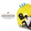 TR Industrial Forestry Safety Helmet and Hearing Protection System, Yellow