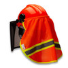 TR Industrial Neck Shade for Forestry Safety Helmet, Mesh with 3M Reflector, Breathable 100% Polyester Fabric