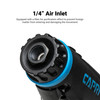 Capri Tools 1/4 in. 1 HP Air Straight Die Grinder, 12 in. Extra Long Neck