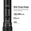 The Capri Tools 3/8 in. Drive Mini Torque Wrench, 100-500 in. lbs. The Capri Tools 3/8 in. Drive Mini Torque Wrench, 100-500 in. lbs.