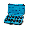 Capri Tools 3/8 in Drive Universal Impact Socket Set, 8-19 mm Metric, 12-Piece
