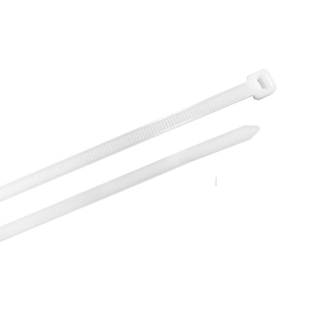 Stanley 14-Inch Multi-Purpose Cable Ties - White (Pack of 30)