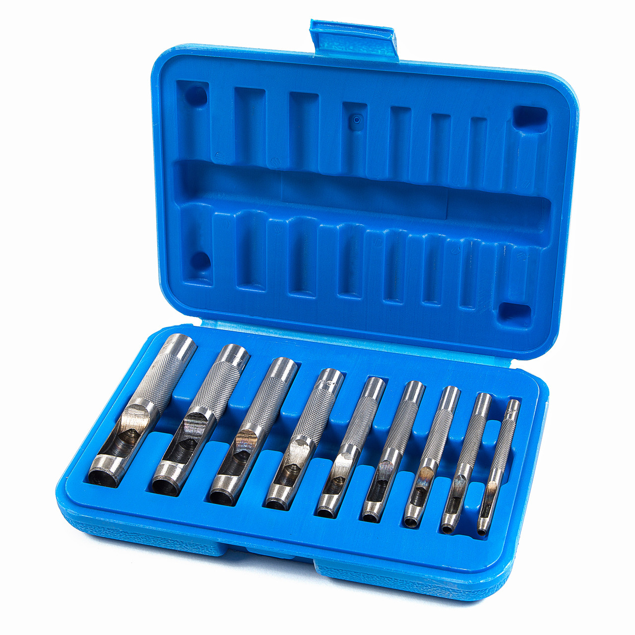 Presa 00200 Hollow Punch Tool Kit for Metal and More, 9 Piece