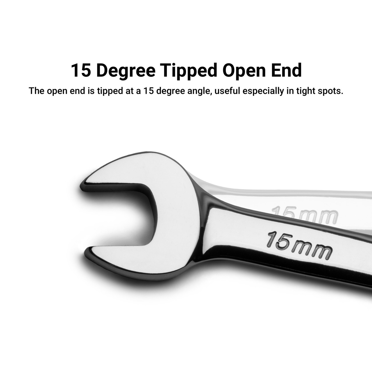 Capri Tools 25 mm Combination Wrench, 12 Point, Metric