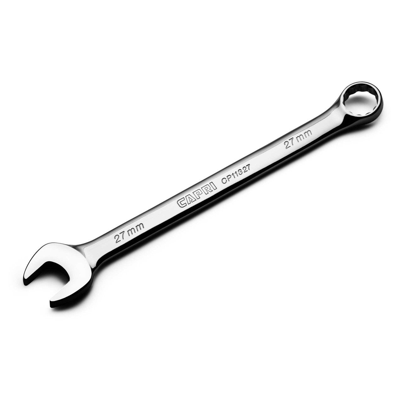 Capri Tools 27 mm Combination Wrench, 12 Point, Metric
