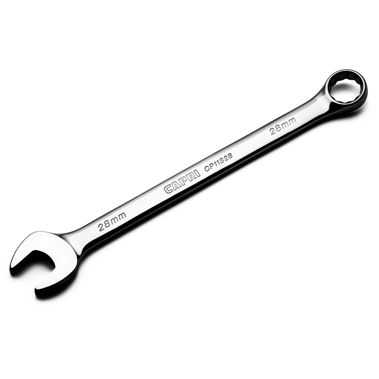 Capri Tools 28 mm Combination Wrench, 12 Point, Metric