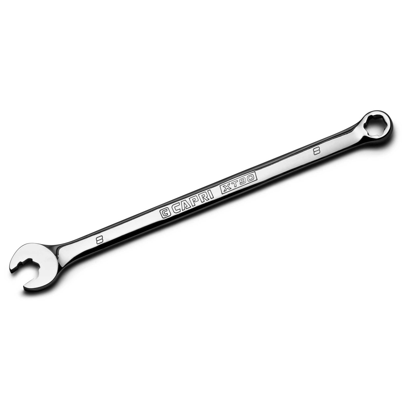 Capri Tools 8 mm WaveDrive Pro Combination Wrench for Regular and Rounded Bolts