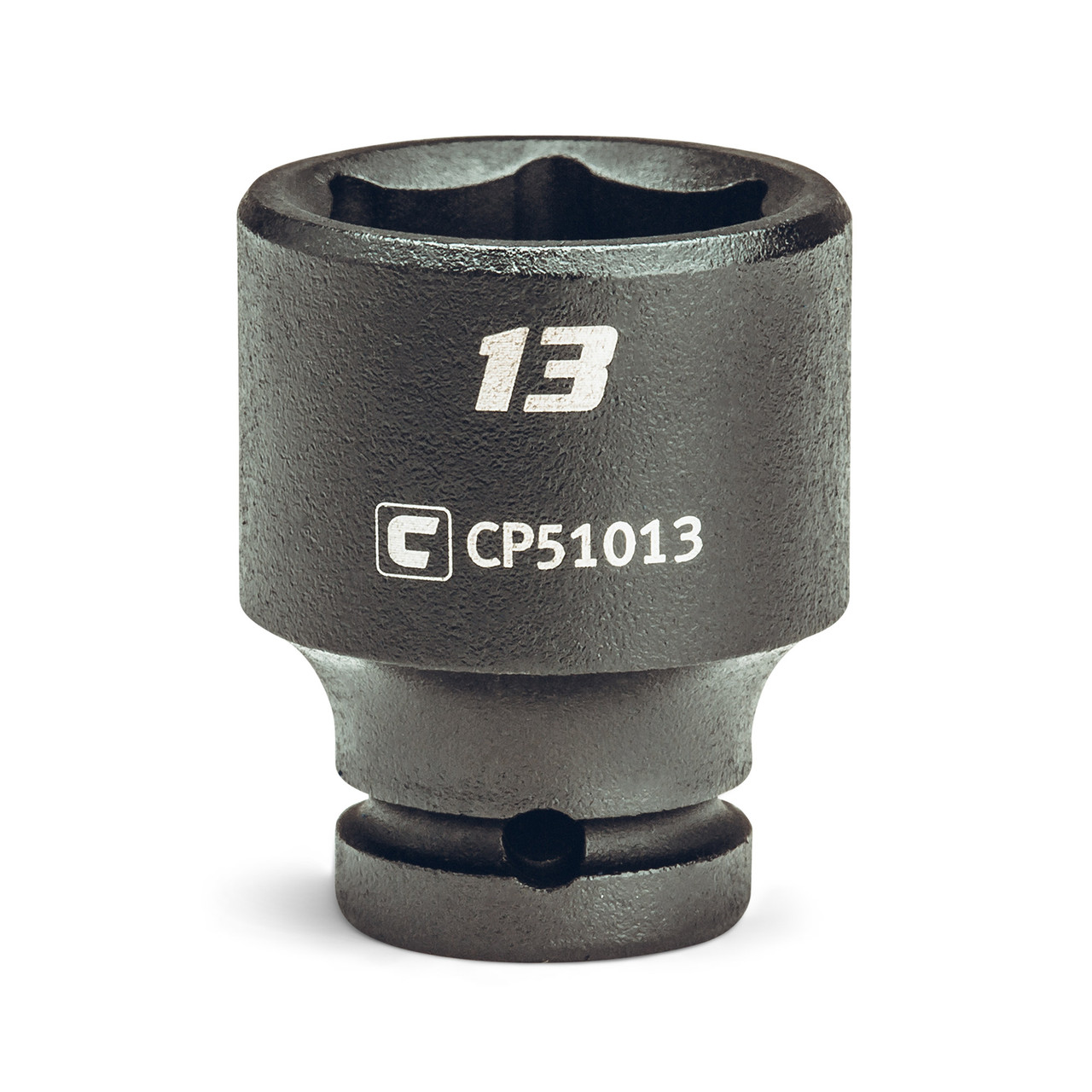 Capri Tools 13 mm Shallow Impact Socket, 1/4-Inch Drive, 6-Point, Metric