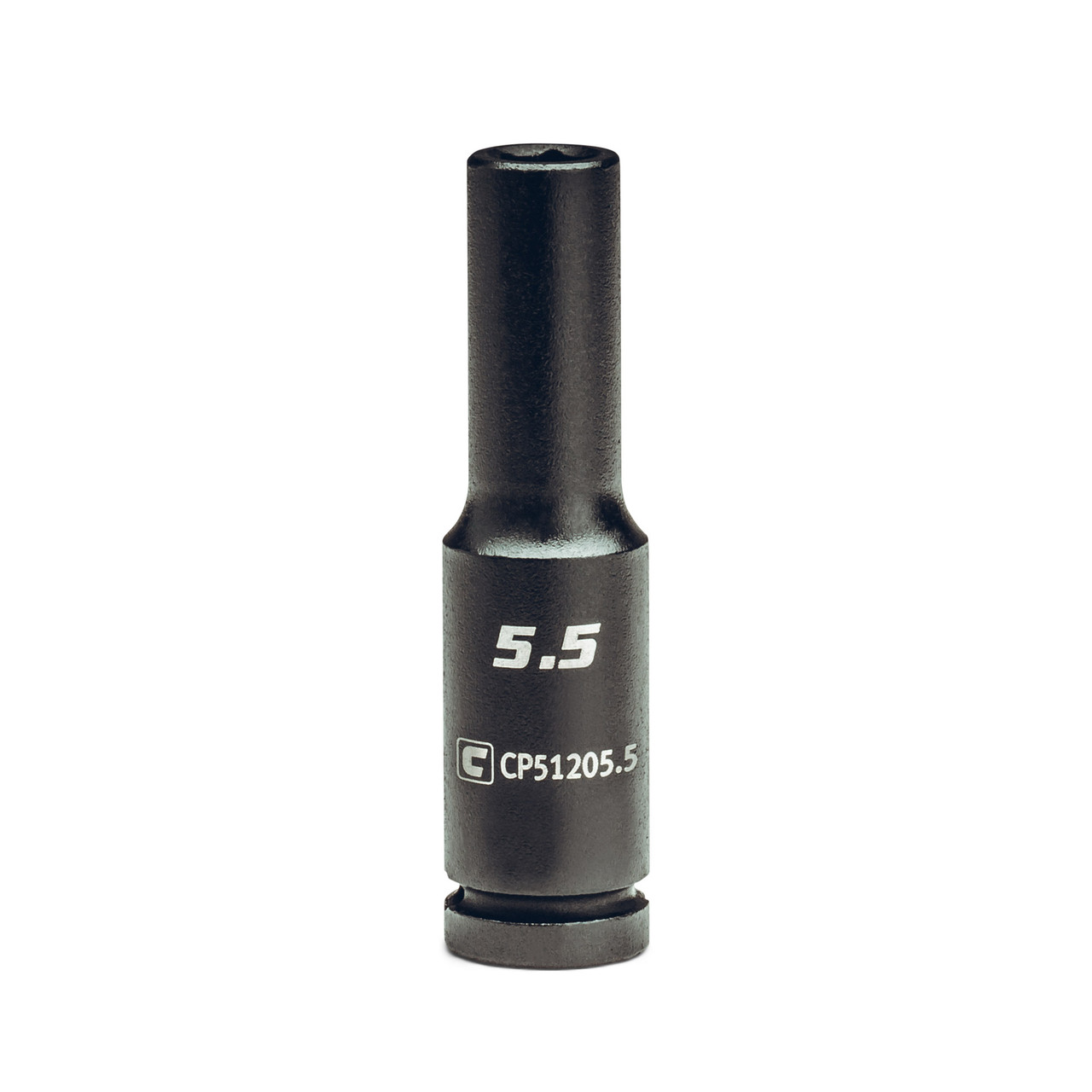 Capri Tools 5.5 mm Deep Impact Socket, 1/4-Inch Drive, 6-Point, Metric