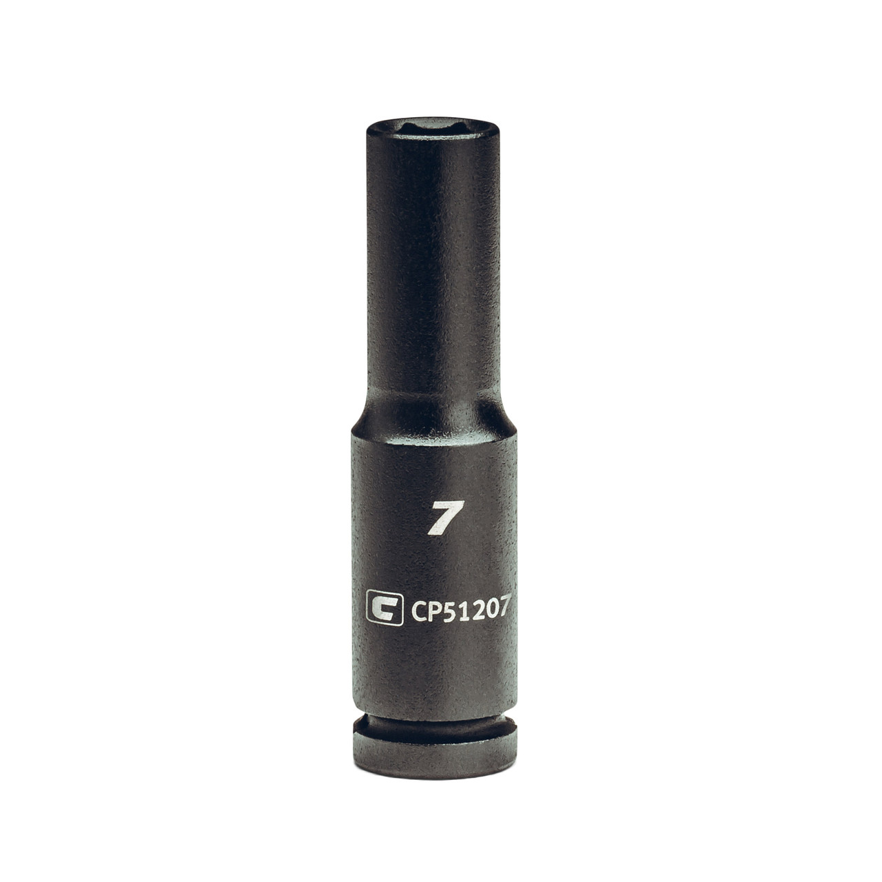 Capri Tools 7 mm Deep Impact Socket, 1/4-Inch Drive, 6-Point, Metric