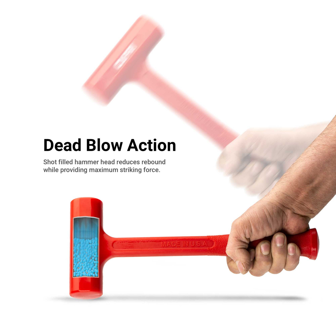 Capri Tools 32 oz. Slim Dead Blow Hammer